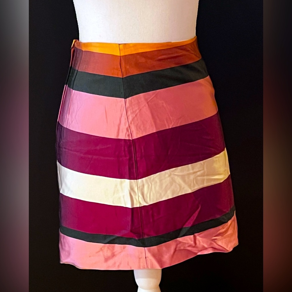H&M, US 4, Striped, Lined Miniskirt New with Tags